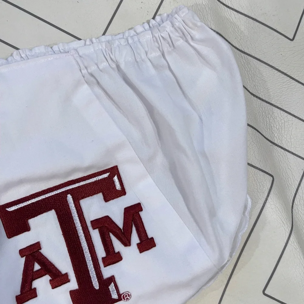 New Two Feet Ahead A&M Diaper Cover